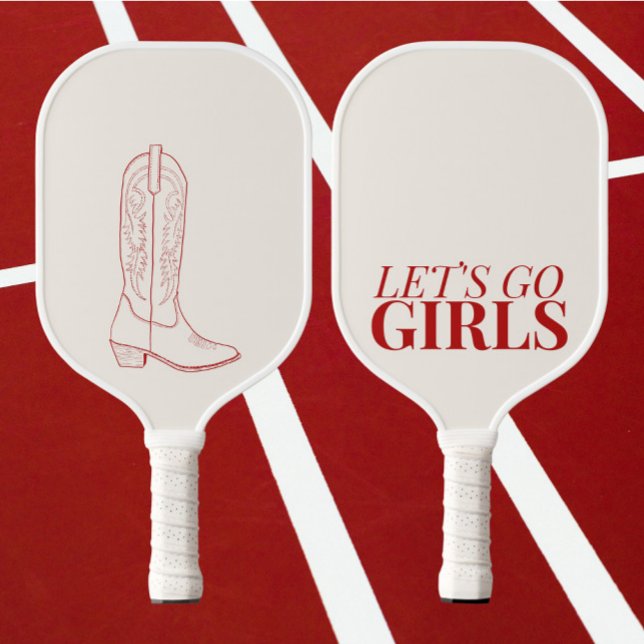 Palas De Pickleball Vamos chicas vaqueras Pickleball Paddle (Subido por el creador)