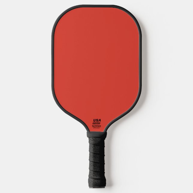 Palas De Pickleball Vermilion rojo otoño otoño otoño temporada de otoñ (Anverso)