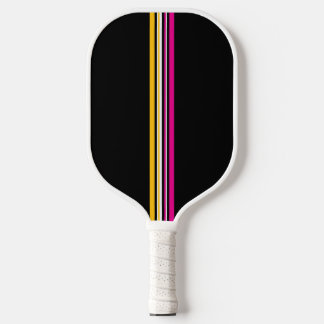 Palas De Pickleball Vertical Multicolored Stripe Pickleball Paddle