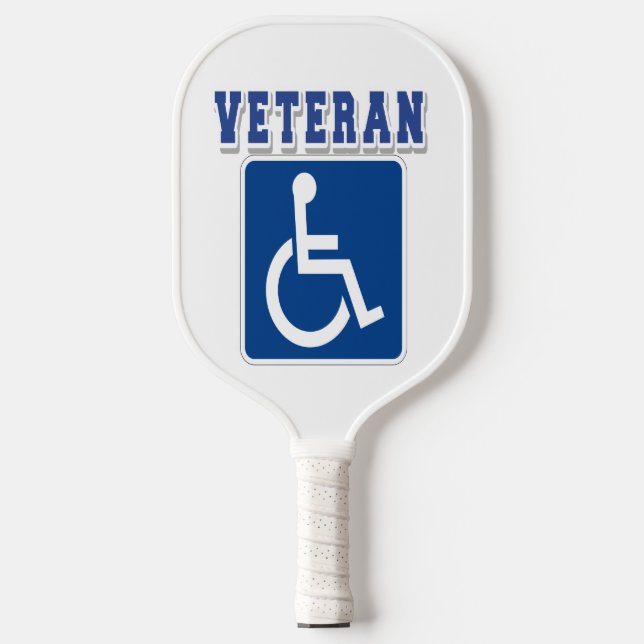 Palas De Pickleball Veterano discapacitado (Anverso)