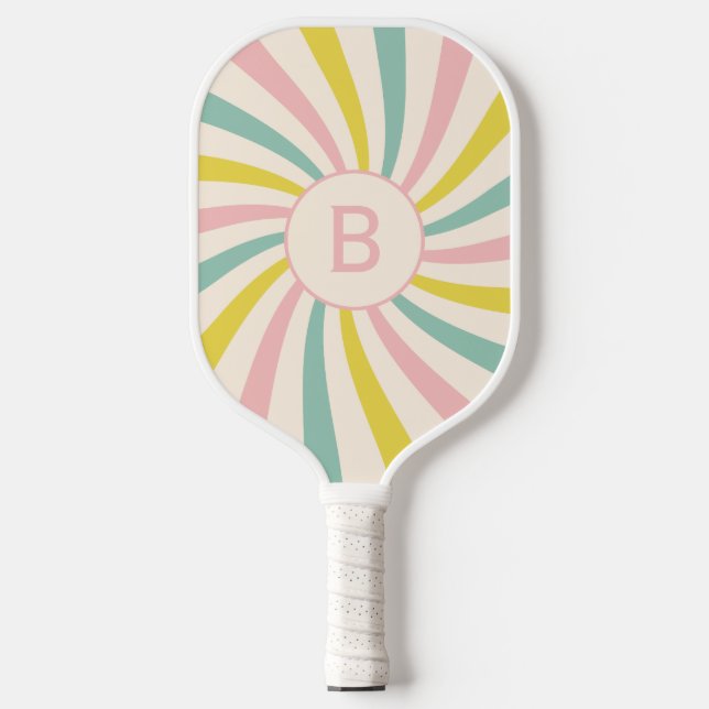 Palas De Pickleball 'Vibes Lollypop', retro personalizado (Anverso)