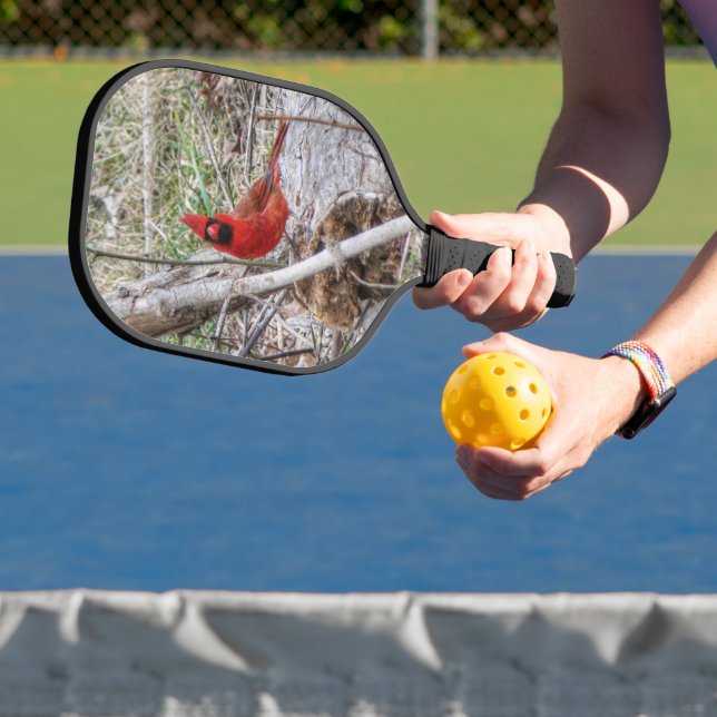 Palas De Pickleball Vibrant Cardinal (in situ)