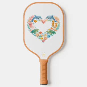 Palas De Pickleball Vida Marina del Corazón de Agua Salada