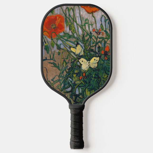 Palas De Pickleball Vincent van Gogh - Mariposas y Papas (Anverso)