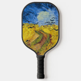 Palas De Pickleball Vincent van Gogh - Wheatfield con cuervos
