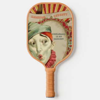 Palas De Pickleball Vintage Birthday Bigtop Clown 4