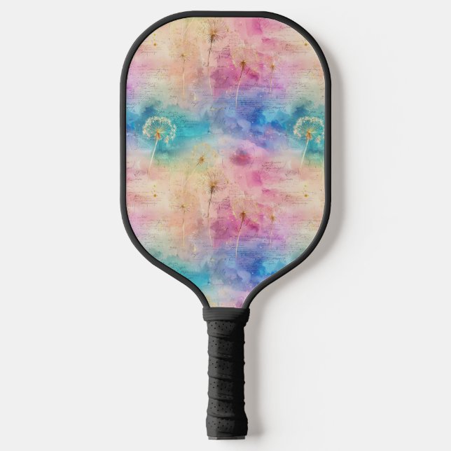 Palas De Pickleball Vintage Dandelion Abstract Pattern (7) (Anverso)