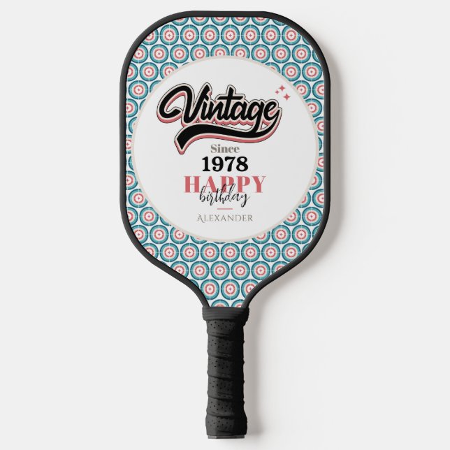 Palas De Pickleball Vintage desde 1978 (Anverso)