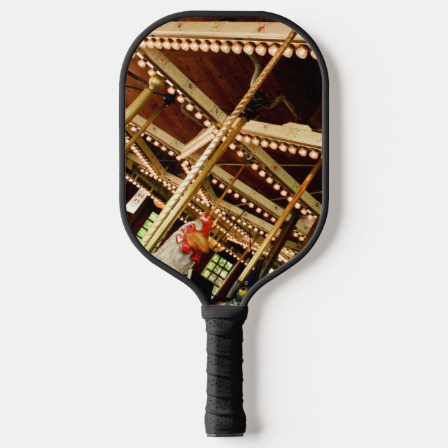 Palas De Pickleball Vintage Rooster Carousel (Anverso)