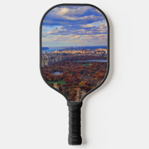 Palas De Pickleball Vista desde arriba: Otoño en Central Park 01