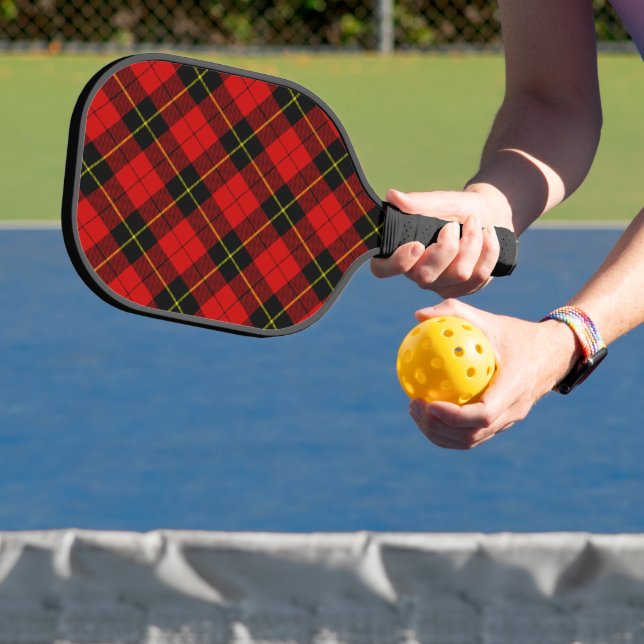 Palas De Pickleball Wallace Red Tartan (in situ)