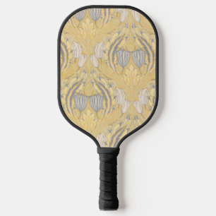 Palas De Pickleball Walter Crane Blue White Tulips & Acanthus