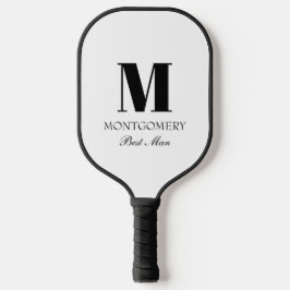 Palas De Pickleball Wedding Party Gifts Monogram Best Man