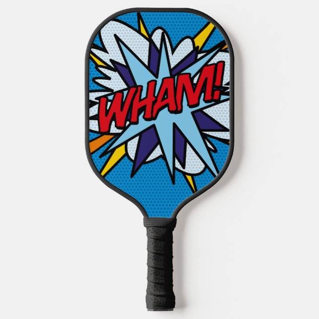 Palas De Pickleball WHAM Cómic Moderno (Anverso)