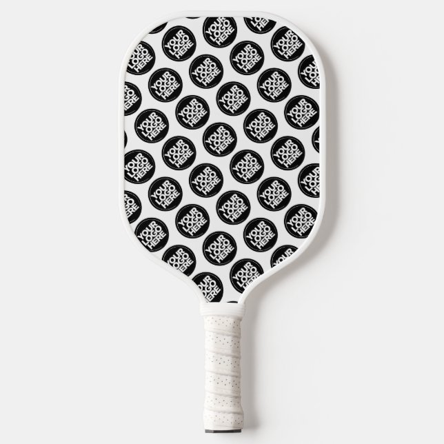 Palas De Pickleball White Custom Logo business pattern (Anverso)