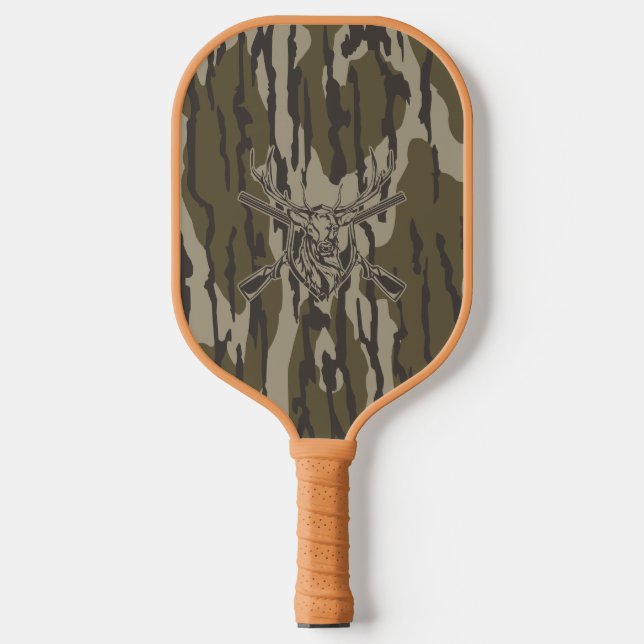 Palas De Pickleball Whitetail Deer Bottomland Camo Hunting Rifle Botto