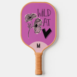 Palas De Pickleball Wild At Heart Whimsical Pink Pickleball Paddle