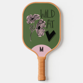 Palas De Pickleball Wild At Heart Whimsical Pink Pickleball Paddle 