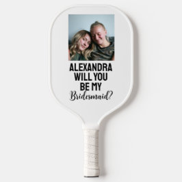 Palas De Pickleball Will You Be My Bridesmaid Proposal Modern Photo