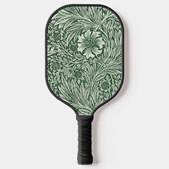 Palas De Pickleball william morris marigold flor verde wallpa (Anverso)