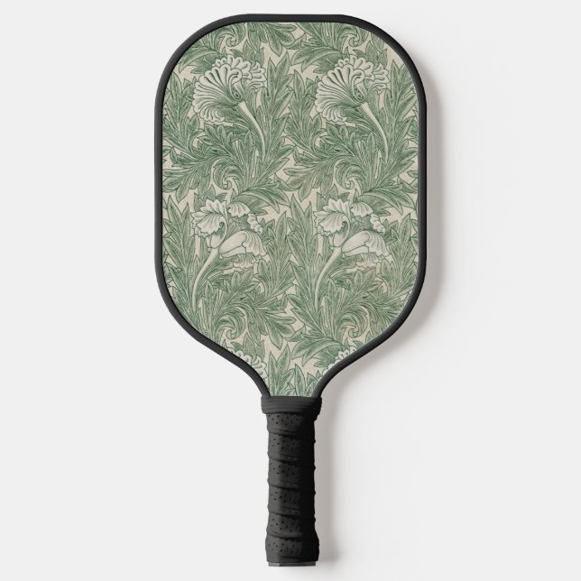 Palas De Pickleball william morris tulip papel tapiz verde (Anverso)