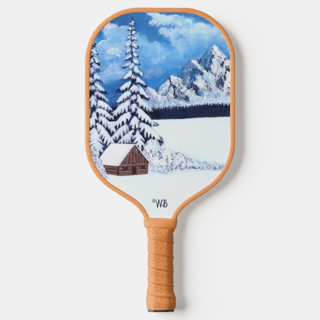 Palas De Pickleball Winter Wonder with Text (Anverso)