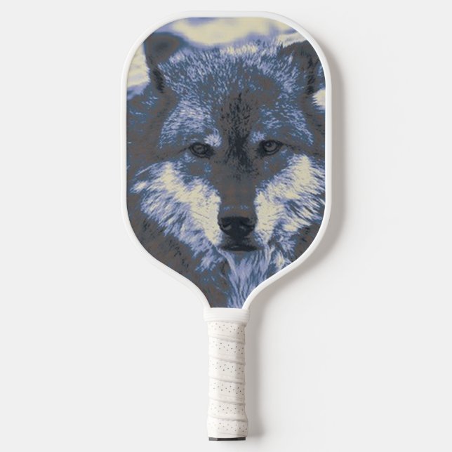 Palas De Pickleball Wolf, azul (Anverso)