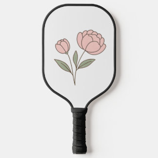 Palas De Pickleball Wonky Zoo Peonies Pickleball Paddle