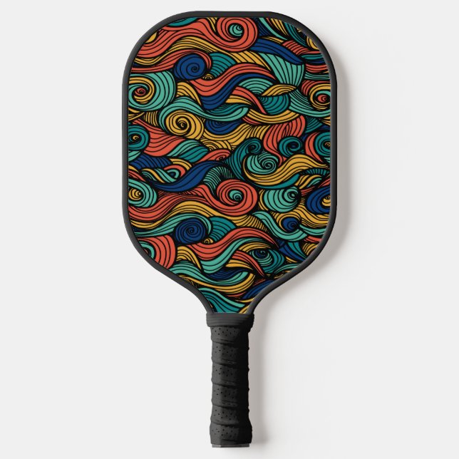 Palas De Pickleball Wool Topped paisley (Anverso)