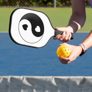 Palas De Pickleball Yin Yang Amor Y Corazones