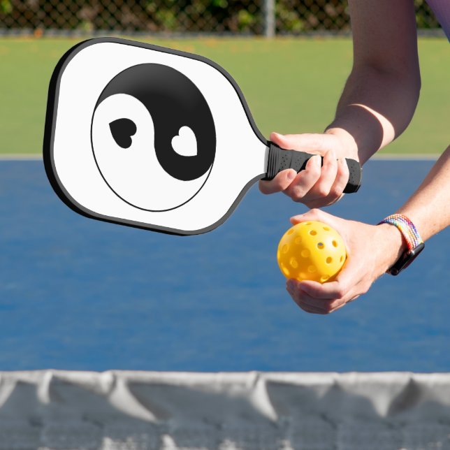 Palas De Pickleball Yin Yang Amor Y Corazones (in situ)