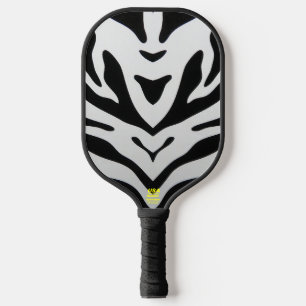 PALAS DE PICKLEBALL ZEBRA STRIPTS ABSTRACT