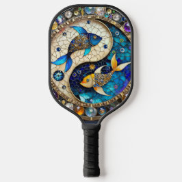 Palas De Pickleball Zodiac - Pisces Fish Yin y Yang