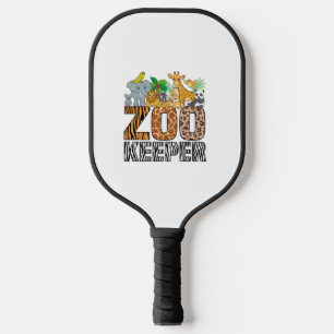 Palas De Pickleball Zookeeper vestume Zebra Wild Print Animal Africano