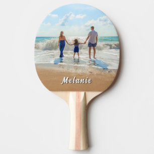 Palas de Ping Pong con Foto Personalizada Nombre
