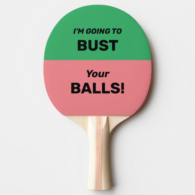 Palas de Ping Pong Personalizables con tu Propio  (Anverso)