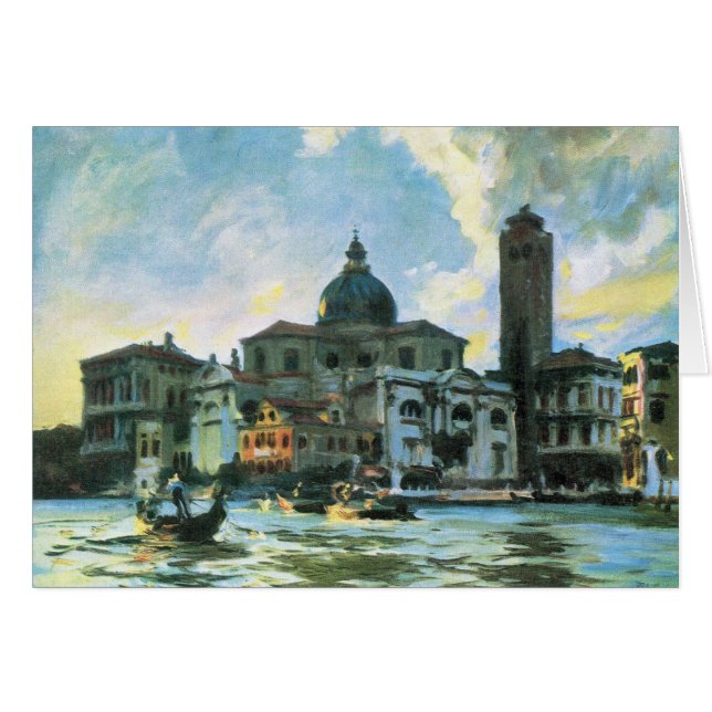 Palazzo Labia, Venecia, por John Singer Sargent (Anverso (Horizontal))