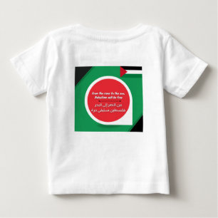 Palestina apoya la camiseta de bebé