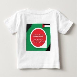Palestina apoya la camiseta de bebé