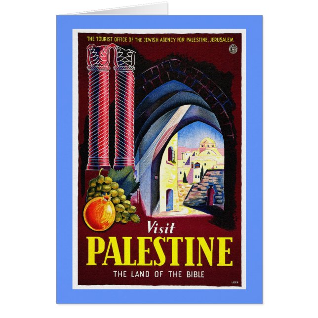 Palestina, Jerusalén (Frente)