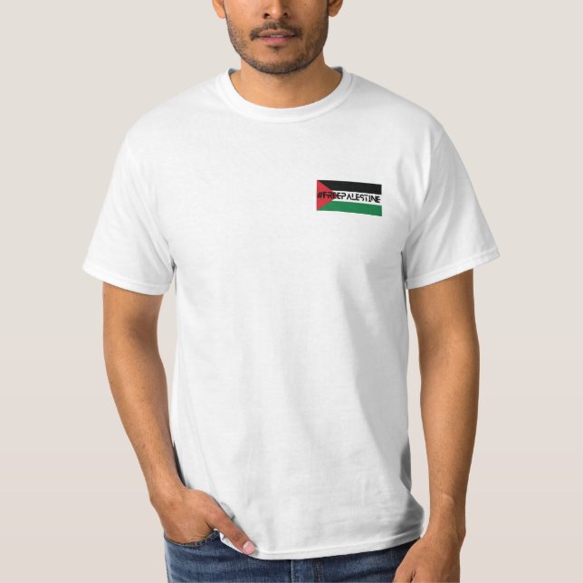 Palestina Libre ¿Dónde está DJ Khaled? Camiseta (Anverso)