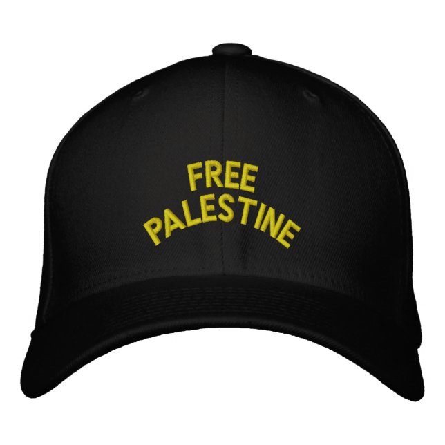 Palestina Libre: Gorra de béisbol Personalizado (n (Anverso)