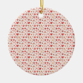 Paleta apasionada: adornos de San Valentín