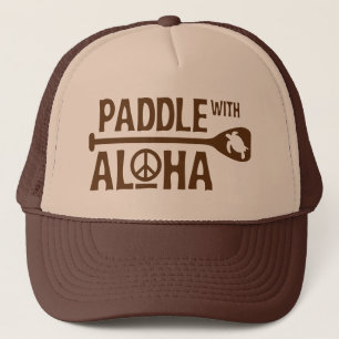 Paleta con el gorra del camionero de Brown de la