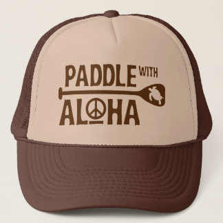 Paleta con el gorra del camionero de Brown de la