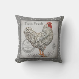 Paleta de almohada de gallo inspirada en los grise