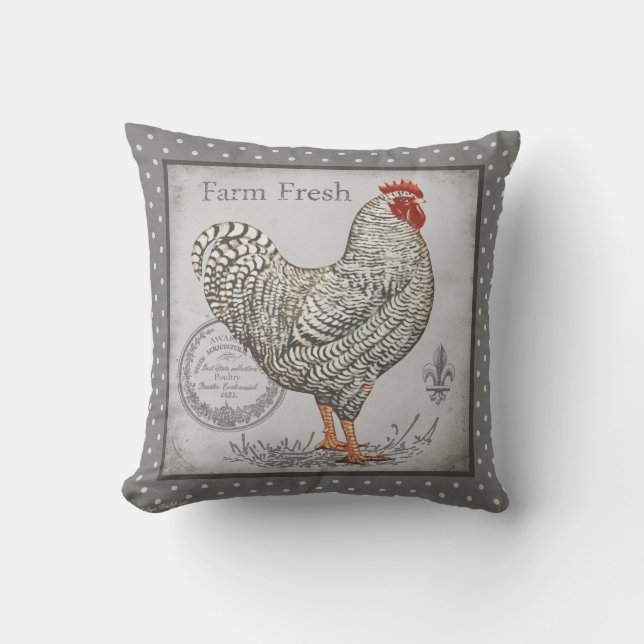 Paleta de almohada de gallo inspirada en los grise (Anverso)