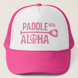 Paleta de Wahine con el gorra del camionero del