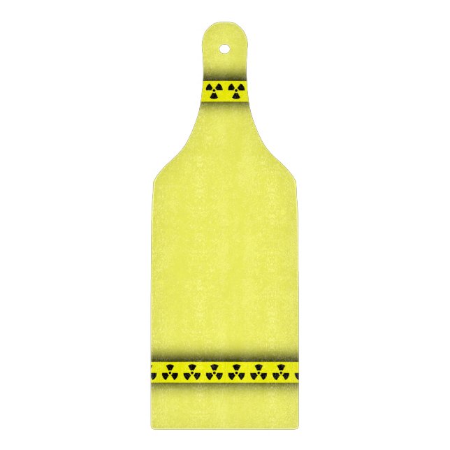 Paleta divertida peligrosa de la tabla de cortar (Anverso)