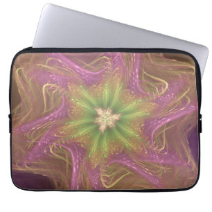 Paleta morada de luz fractal de la bolsa electróni